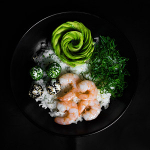 15. SUSHI BOWL GAMBAS